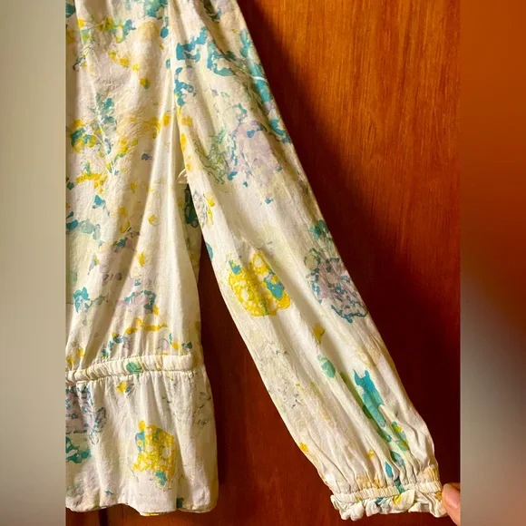 A New Day Floral Print Peplum Blouse size medium - Picture 7 of 10